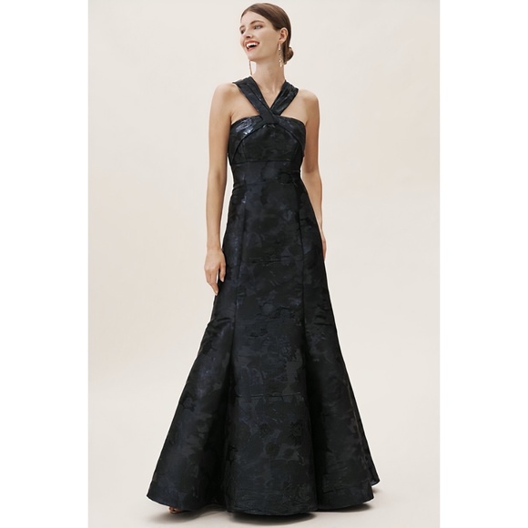 BHLDN Black Maxi Dress - Picture 1 of 16